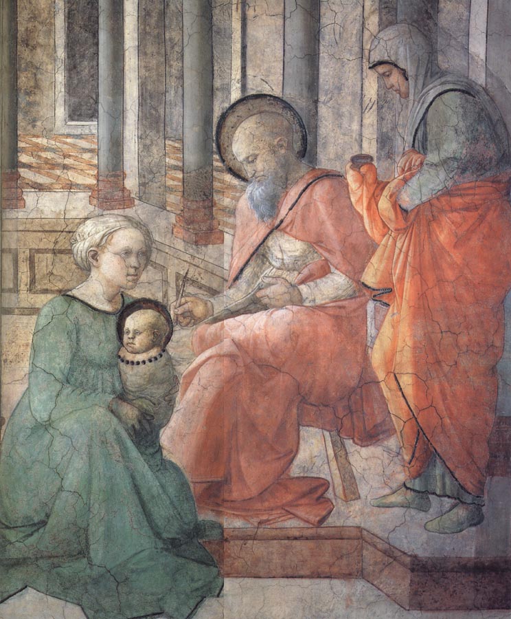 Fra Filippo Lippi Details of the Naming of t John the Baptist